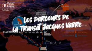 Parcours de la Transat Jacque...