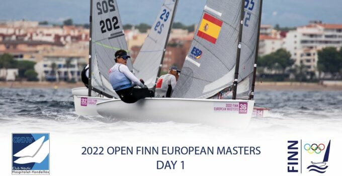 Highlights from Day 1 of the 2022 Open Finn European Masters