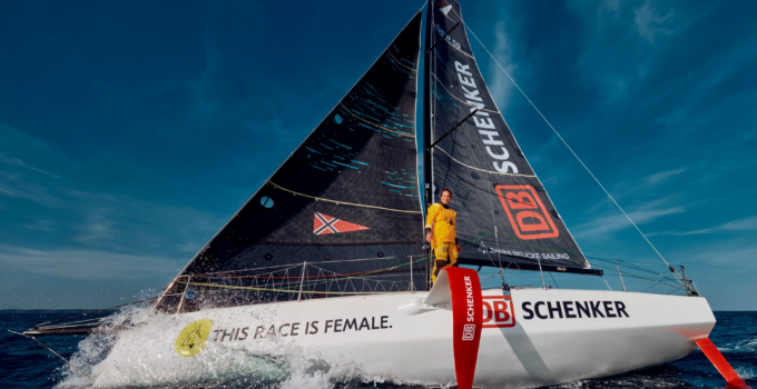 Sanni Beucke participates in the Ocean Race 2023