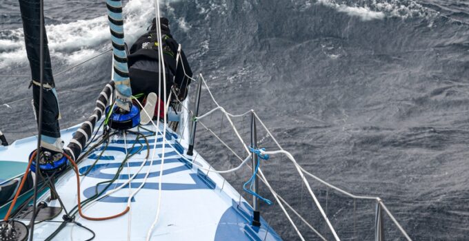 The Ocean Race 2023 – Leg 3 – Day 16 – Kopf an Kopf vor dem Scoring Gate