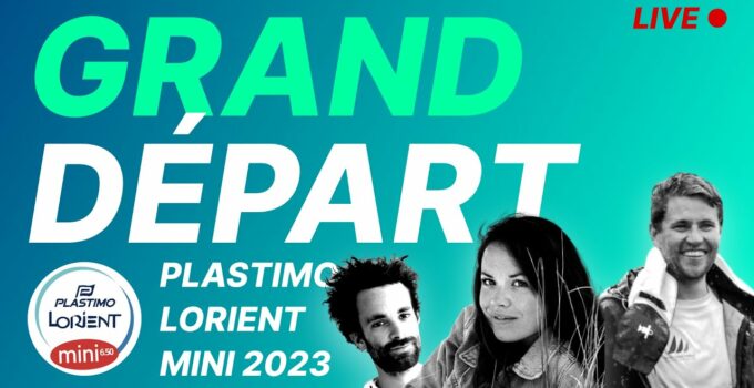 Grand Départ de la Plastimo Lorient Mini 2023