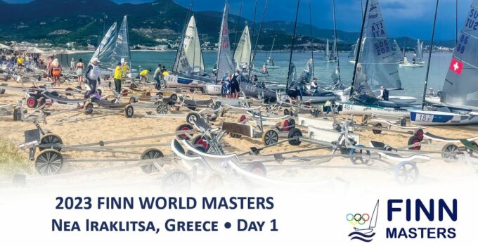 Finn World Masters 2023  at Nea Iraklitsa, Kavala, Greece