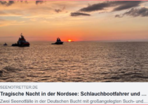 Tragische Nacht in der Nordsee: Schlauchbootfahrer und Segler vermisst