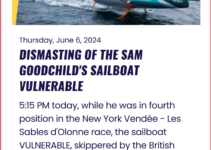 Vendee New York – Les Sables – 2024 – day 9 – Boris‘ Foils Are Whistling Again