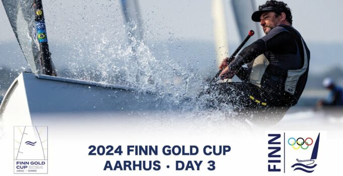 Finn Gold Cup 2024 – day 3 – Andre 5. in Race 3