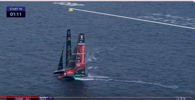 Louis Vuitton 37th America’s Cup | Day 2 – Ben verliert Race 3 – Race 4 abandoned