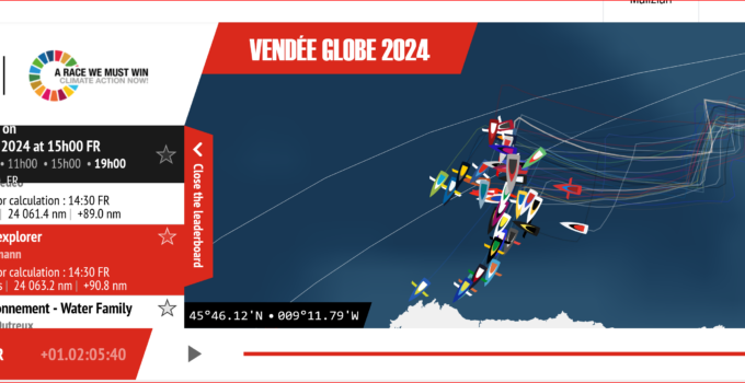 Vendée Globe 2024 – day 2 – live ab 14:30