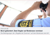 Boot gekentert: Zwei Segler auf Bodensee vermisst – 2 Tote