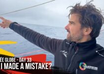 Vendée Globe 2024 – day 34 – Boris:  „maybe I made an error“