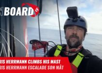 Boris Herrmann climbs his mast | Vendée Globe 2024/25